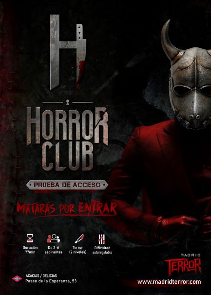 Madrid Terror Horror Club Admission Test Tixalia